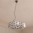 Solaria Chandelier - Round - Copper - Glass and Metal