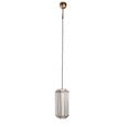 Elona Chandelier - Antique Brass - Glass and Metal