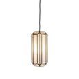 Elona Chandelier - Antique Brass - Glass and Metal