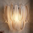 Chloe Wall Lamp - Antique Brass - Glass and Metal