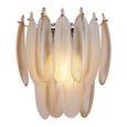 Chloe Wall Lamp - Antique Brass - Glass and Metal