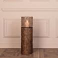 Mayce Hurricane Light - Small - Gold - Glass and Metal