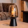 Vienna Hurricane Light - Black - Glass and Metal