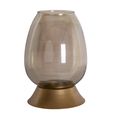 Aubine Hurricane Light - Gold - Glass and Metal