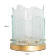 Danila Hurricane Light - Small - Gold - Glass and Metal