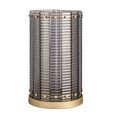 Daylin Hurricane Light - Large - Gold and Smoke - Glass and Metal