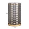 Daylin Hurricane Light - Large - Gold and Smoke - Glass and Metal