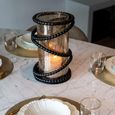 Edison Hurricane Light - Black - Glass and Metal