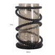 Edison Hurricane Light - Black - Glass and Metal