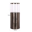 Faylen Hurricane Light - Small - Bronze - Glass and Metal
