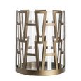 Shandy Hurricane Light - Small - Antique Brass - Glass and Metal