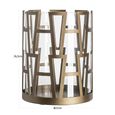 Shandy Hurricane Light - Small - Antique Brass - Glass and Metal