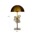 Bela Bronze Metal Table Lamp