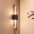 Mylas Black Metal Wall Lamp