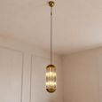 Sila Crystal Bronze Pendant Light