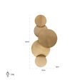 Collin Brushed Gold Wall Lamp
