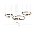 Lilou Brushed Gold Chandelier