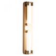Lysa Brushed Gold Wall Lamp