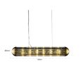 Mula Crystal and Bronze Pendant Light