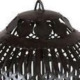 Chateaux Dome Pendant Light - Black - Metal