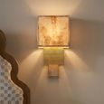 Latera Geometric Wall Lamp - Antique Gold - Metal
