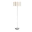 Wattom Floor Lamp - Beige and Grey - Linen and Steel