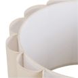 Wattom Floor Lamp - Beige and Grey - Linen and Steel