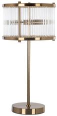 Loiza Glass and Brushed Gold Table Lamp