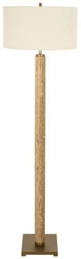Loren Cream Marble Shade Floor Lamp