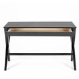 Writex Desk - 1 Drawer - Black Oak