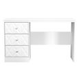 San Jose Desk - 3 Drawer - White