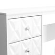San Jose Desk - 3 Drawer - White