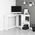 Chesil Corner Desk - White - AW3120