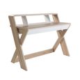 Aspen Desk - Oak & White - AW2110