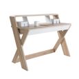 Aspen Desk - Oak & White - AW2110