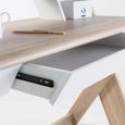 Aspen Desk - Oak & White - AW2110