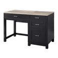 Carver Lift Top Office Desk - Black - 9257196COMUK