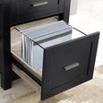 Carver Lift Top Office Desk - Black - 9257196COMUK