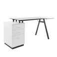 Cleveland Workstation - Smoked Grey Glass - AW23377-GY