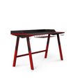 Fuego Gaming Desk - Red & Black - AW9230