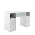 Maryland Computer Desk - White - AW12010WHI