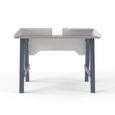 Truro Desk - Grey & Marble Effect - AW3190