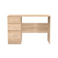 Avon Desk - 3 Drawer - Oak