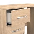 Avon Desk - 3 Drawer - Oak