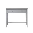 Franklin Writing Desk - Painted - 2 Drawer - Grey - 7919815COMUK
