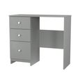Yarmouth Desk - 3 Drawer - Dusk Grey