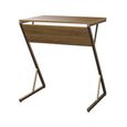 Novogratz Regal Accent Table - Walnut - 3076905COMNUK