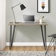 Owen Retro Desk - Rustic Oak - 9327333COMUK