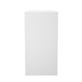 Fluted Desk - 4 Drawer - Reed Green and White Matt