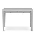 Carrington Desk - 2 Drawer - Grey - Wood